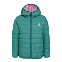 Namuk Glow wendbare PrimaLoft Jacke "Underground", Jade green / Taffy, 128/134