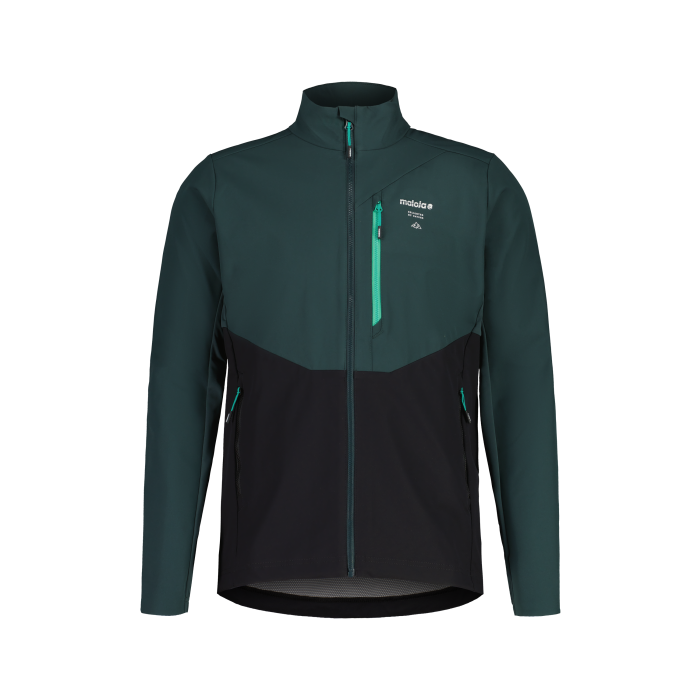 Maloja AlpelM. mountain pine multi Nordic Hybrid Softshell Jacket, Grösse M