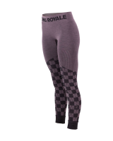 Mons Royale Ascender Merino Base Layer Legging, Mauve / Black, Grösse XL