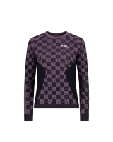 Mons Royale Ascender Merino Base Layer Long Sleeve, Mauve / Black, Grösse XL