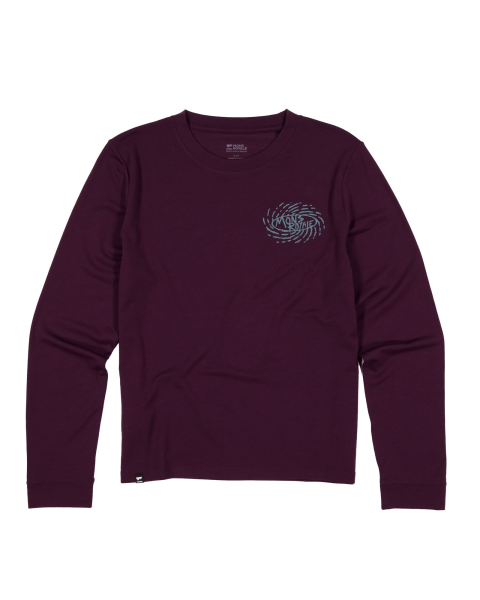 Mons Royale Icon Merino Long Sleeve, Fig, Grösse