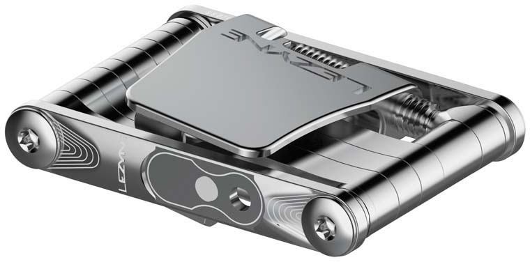 Lezyne Werkzeug SV Pro 13 Silver, Stainless Steel Bits, Aluminium Side Plates