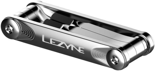 Lezyne Werkzeug SV Pro 5 Silver, Stainless Steel Bits, Aluminium Side Plates