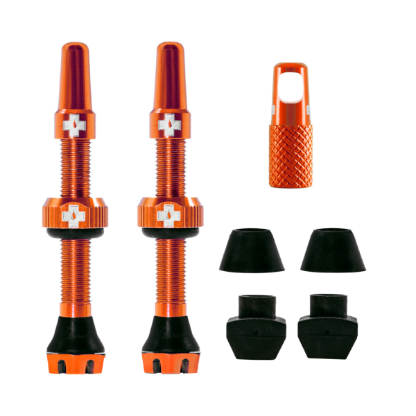 Muc-Off V2 Tubeless Valve Kit 44mm/orange