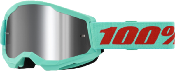 100% STRATA 2 Goggle Maupiti - Mirror Silver Lens