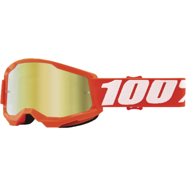 Strata 2 Jr. Goggle Orange - Mirror Gold