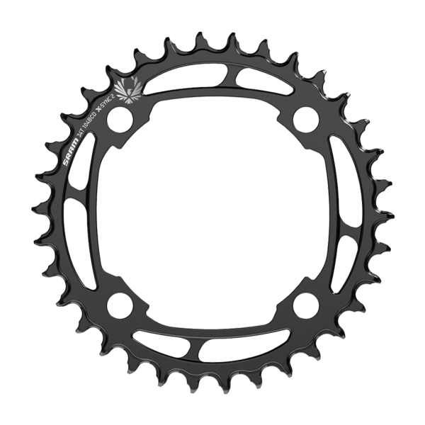 SRAM Chainring Eagle Steel X-Sync2 104 BCD, black, 104x34T