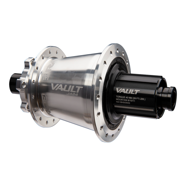 Race Face Vault MTB Hub B 414/424J Colour Edition 32H 6BD, silver, 15x110