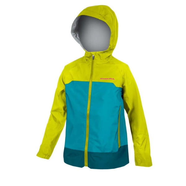 Endura Kids MT500 Waterproof Jacket lime green