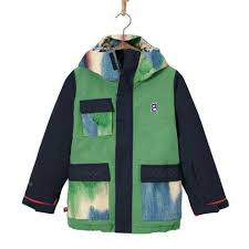 Namuk Mission Skijacke wasabi/multicolor