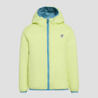 Namuk Glow wendbare PrimaLoft Jacke Bluebalu/Lime 140/146