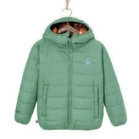 Namuk Glow wendbare PrimaLoft Jacke "Underground" Northern lights/Almond 128/134