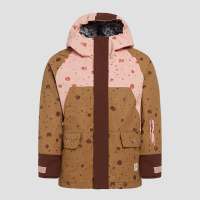 Namuk Four Skijacke "Galaxy" Gold/Chocolate 152