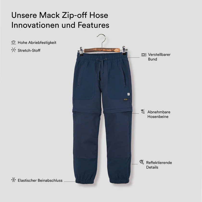 Namuk Mack Zip-off Hose True navy