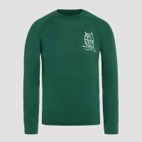 Namuk Uil Merino Longsleeve "Elo" Mountain green 140/146