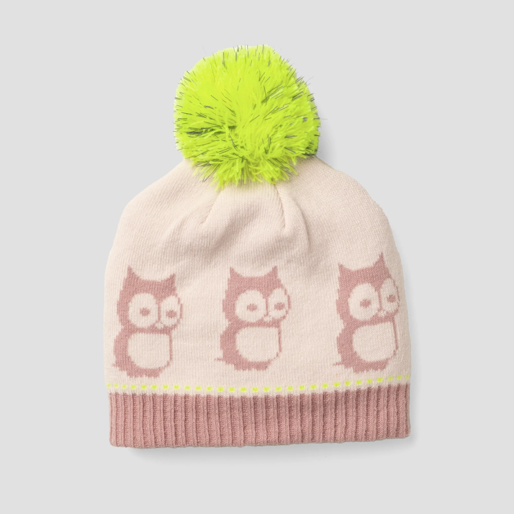 Namuk Logo Beanie Light rose/Dust rose L/XL
