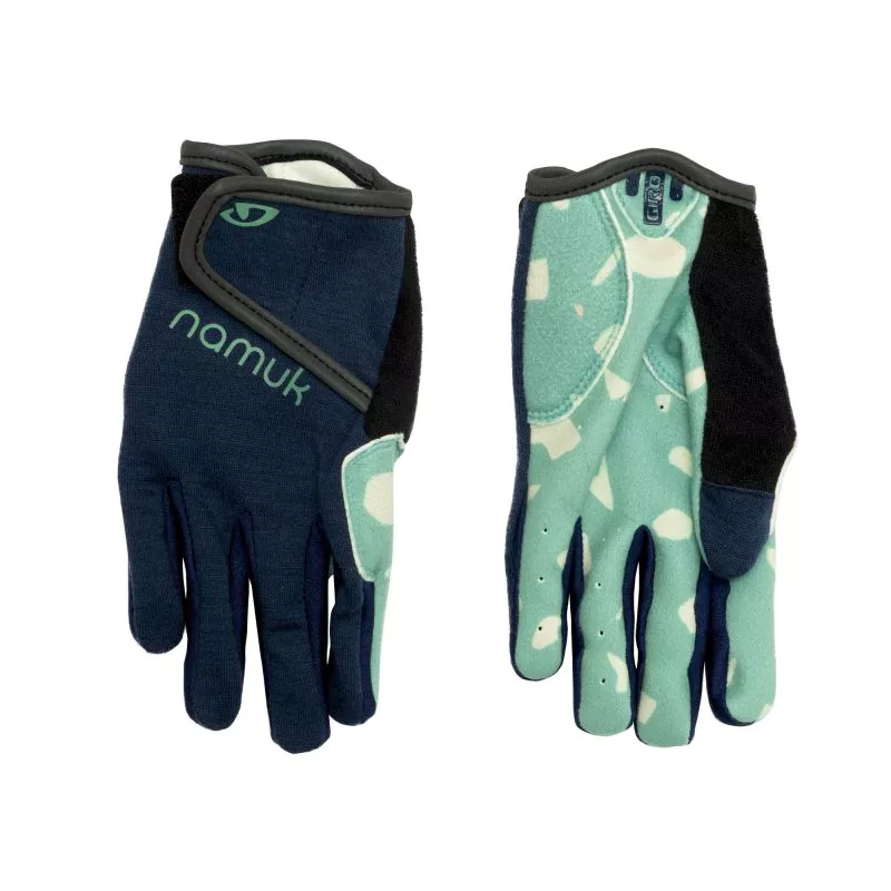 Namuk Kolo Merino Bike Handschuhe "Underground" Midnight blue/Northern lights L