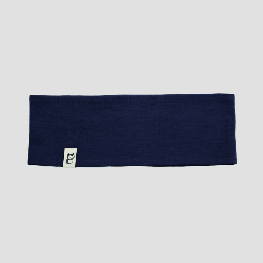 Namuk Kobe Merino Stirnband "Underground" True navy/Blue marin