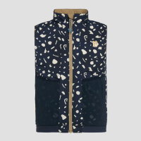 Namuk Icon wendbare Primaloft Weste "Underground" Gold/True navy 152/158