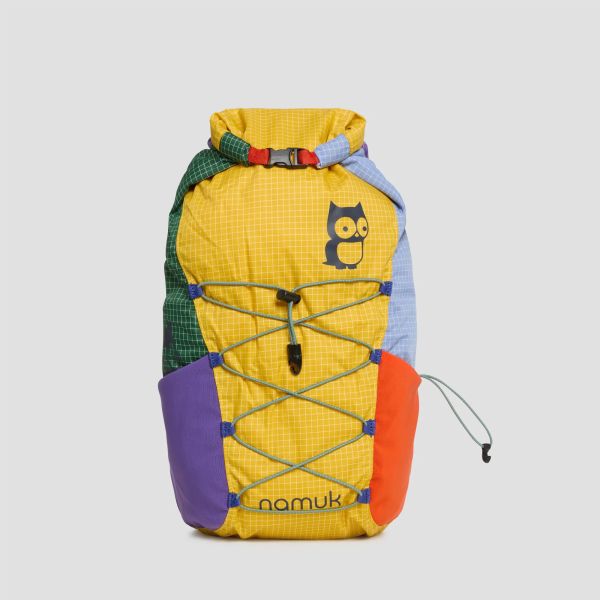 Namuk Eon Rucksack 14L - upcycled Sunflower yellow / Mountain green