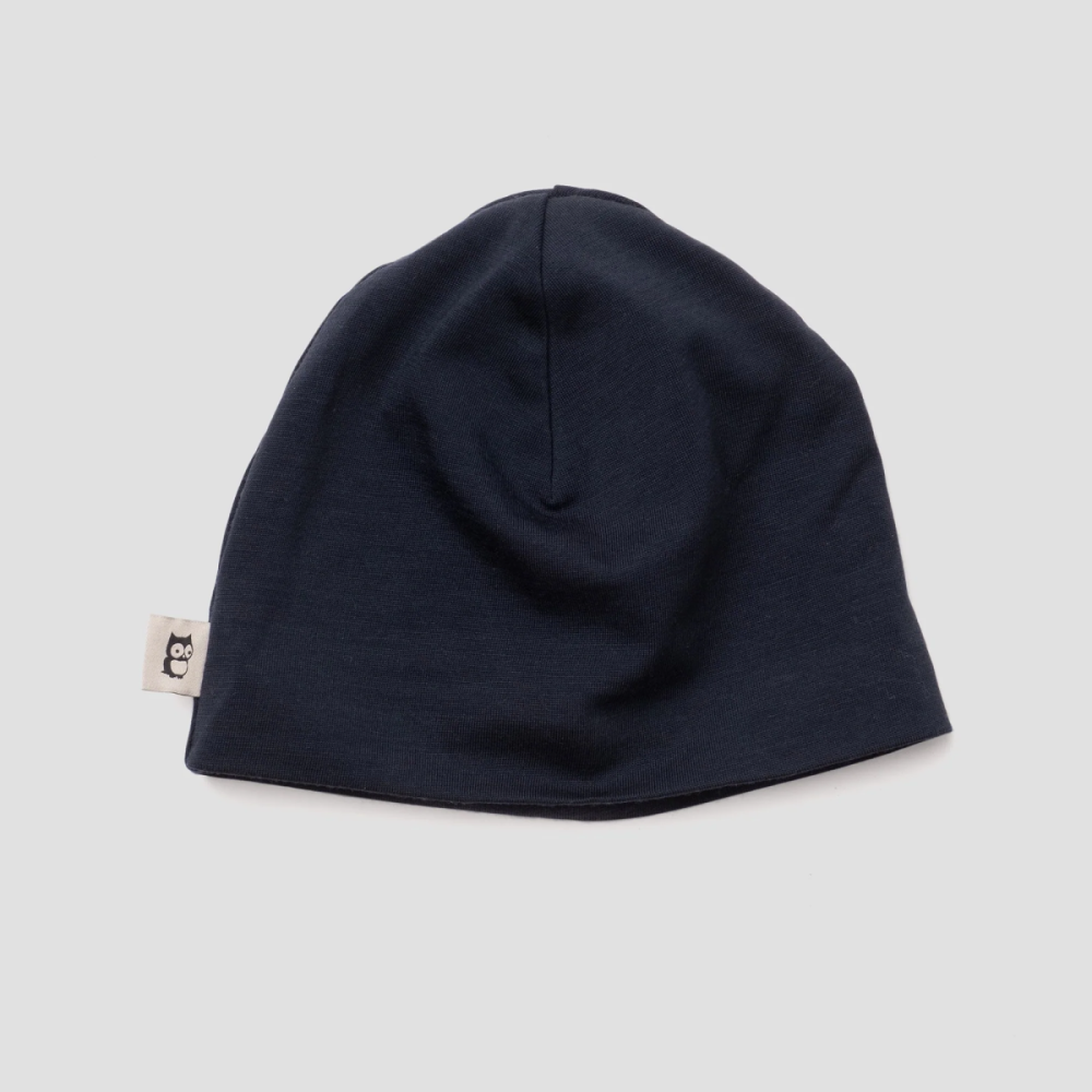 Namuk Diem Merino Beanie "Underground" True navy/Blue marin