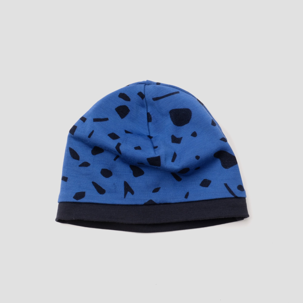 Namuk Diem Merino Beanie "Underground" True navy/Blue marin