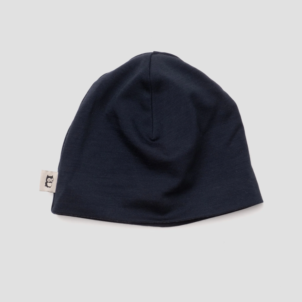 Namuk Diem Merino Beanie "Underground" True navy/Blue marin L/XL