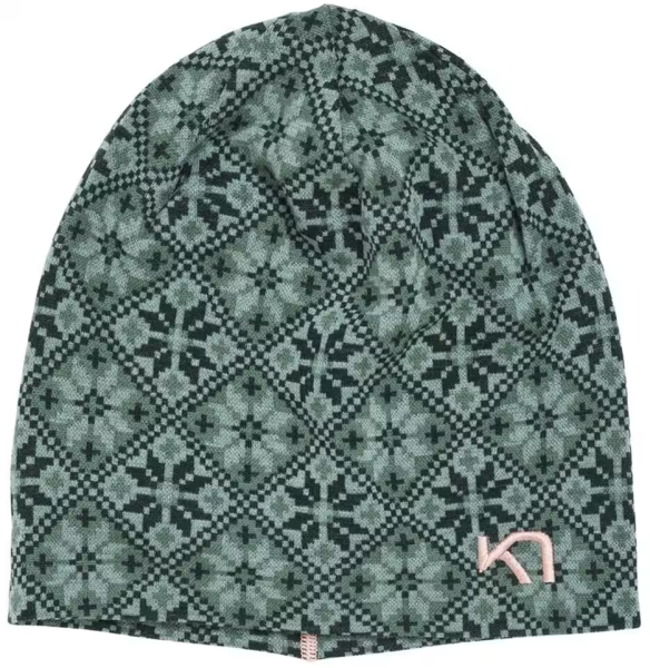 KariTraa Rose Beanie murk one size