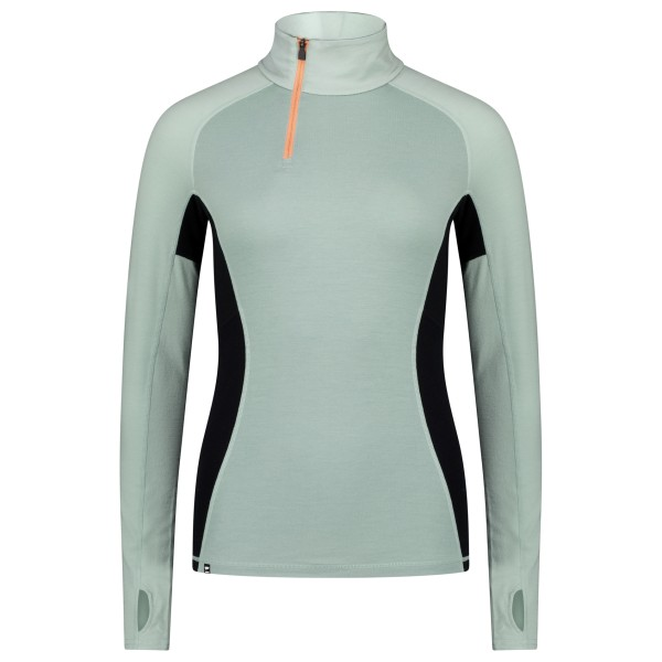 Mons Royale Olympus Half Zip Glacier/Dew/Black