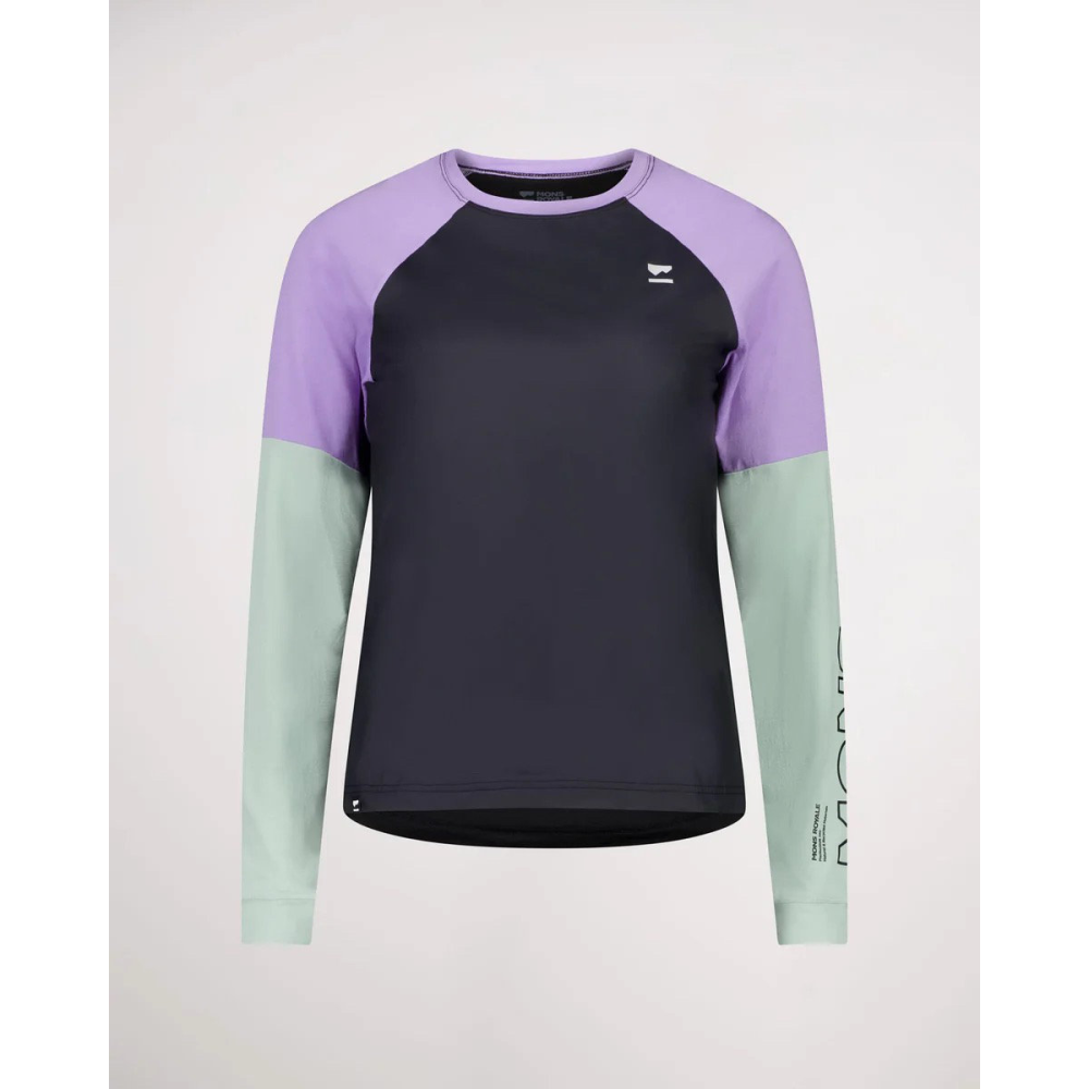 Mons Royale Tarn Merino Shift Wind Jersey, Glacier / Lupin / Black, Grösse XS