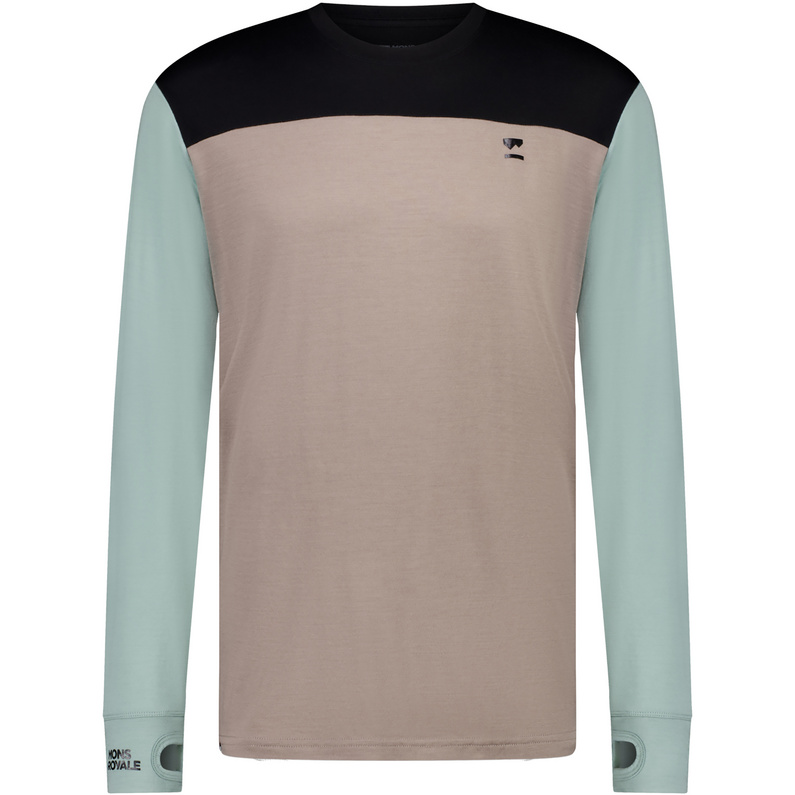 Mons Royale Yotei LS, Dew / Cinder / Black, Grösse S
