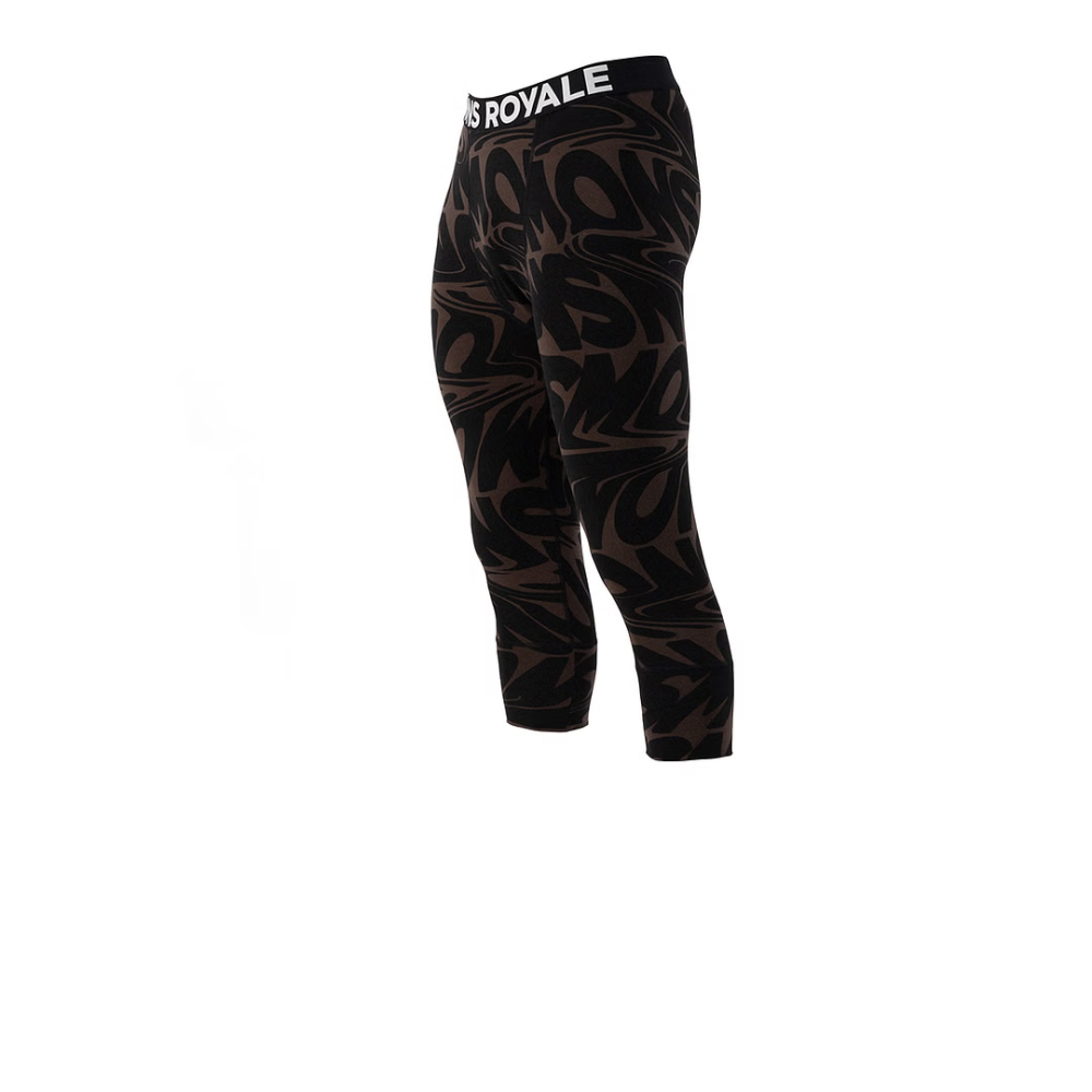 Mons Royale Cascade Merino Flex 200 3/4 Legging, Signal Lost Cedar, Grösse M