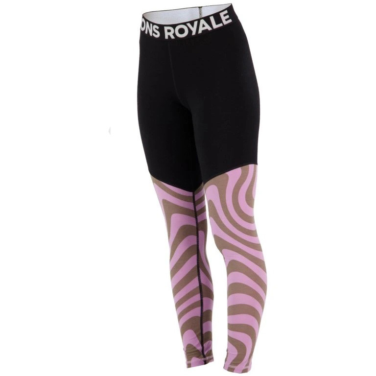 Mons Royale Cascade Merino Flex Legging Blazing Trails L