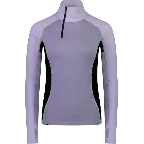 Mons Royale Olympus Half Zip Thistle Cloud