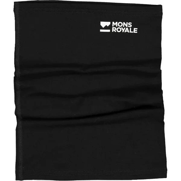 Mons Royale Daily Dose Merino Flex 200 Neckwarmer, Black, Grösse OS