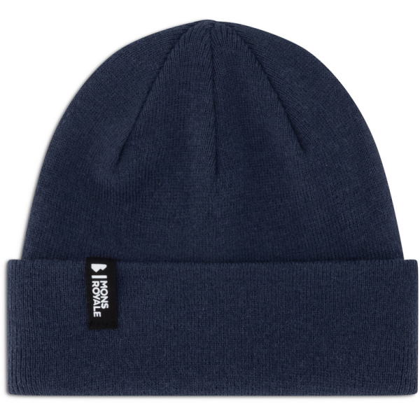 Mons Royale McCloud Beanie, Midnight, Grösse OS