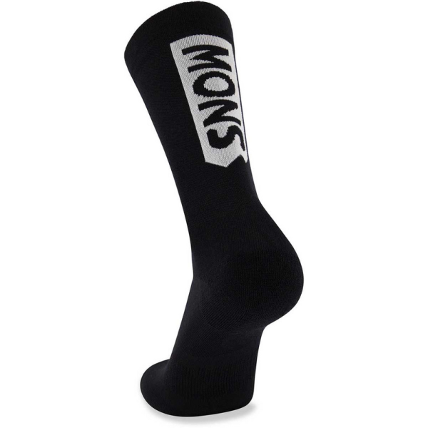 Mons Royale Atlas Crew Sock, Black, Grösse L