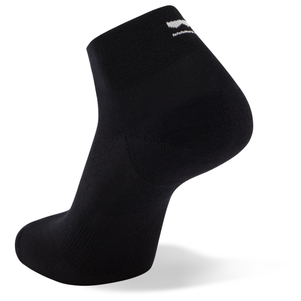 Mons Royale Atlas Merino Ankle Sock, Black, Grösse XL