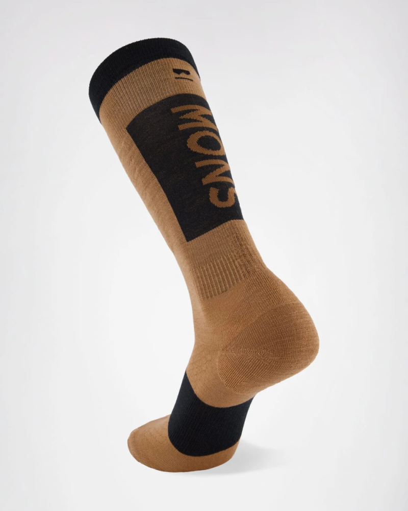 Mons Royale Atlas Merino Snow Sock Toffee L