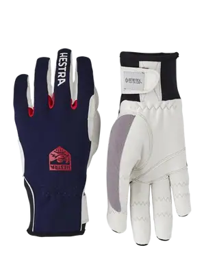 Hestra Women's XC Ergo Grip - 5 finger Navy 7