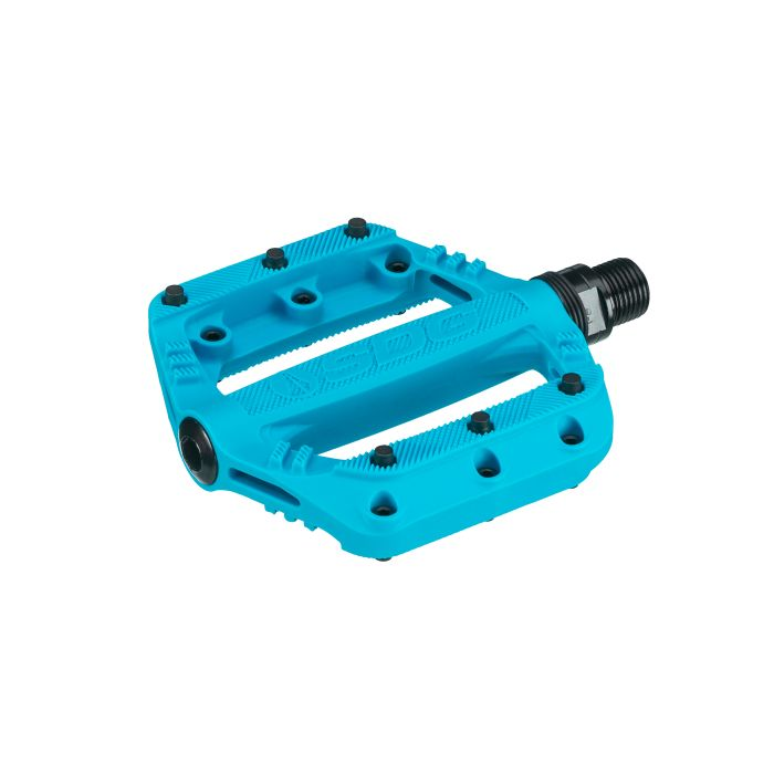 SDG Fly Slater Junior Pedal/pédales: 90 mm x 90 mm. Cyan Blue.