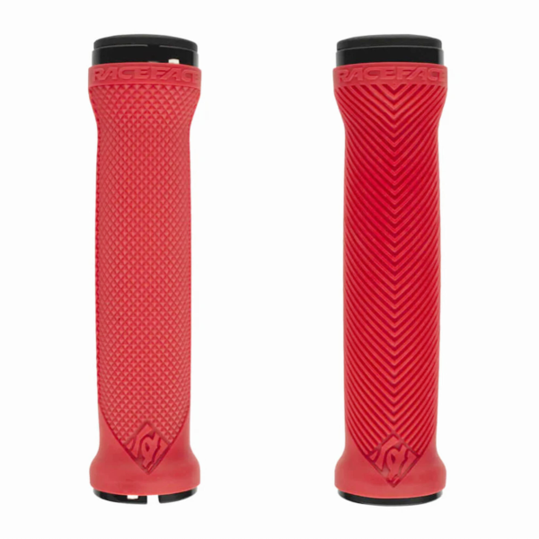 Race Face Lovehandle Grips Lock-On 30mm red,one size M