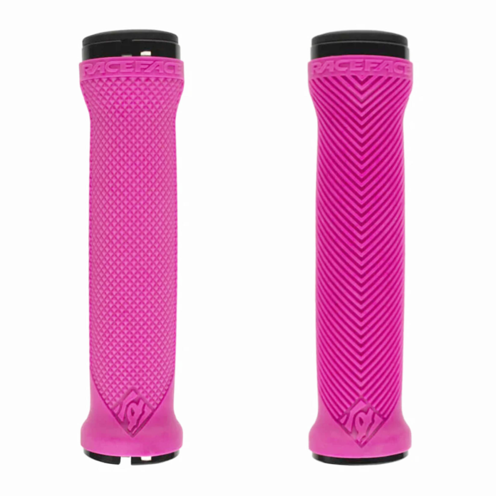 Race Face Lovehandle Grips Lock-On 30mm pink,one size M