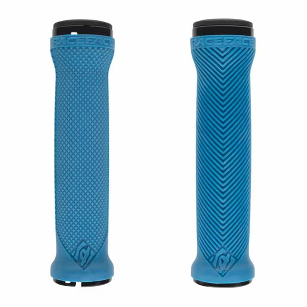 Race Face Lovehandle Grips Lock-On 30mm blue,one size M