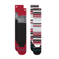 STANCE BLOCKED 2 PACK  red M