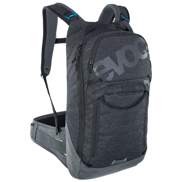 Evoc Trail Pro 10L Backpack, black/carbon grey