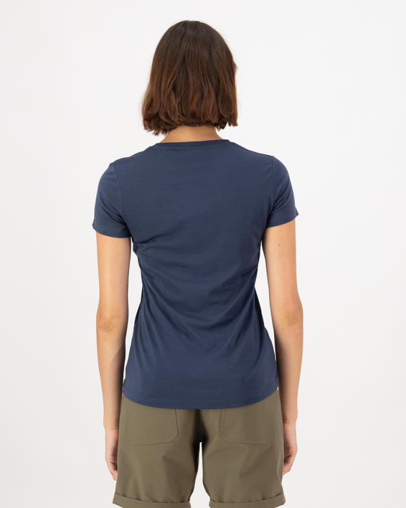 Mons Royale Icon Merino Classic T-Shirt, Midnight Grösse M
