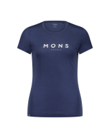Mons Royale Icon Merino Classic T-Shirt, Midnight Grösse M