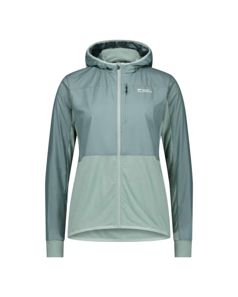 Mons Royale Diversion Merino Wind Jacket, Dew / Desert Sage, Grösse L