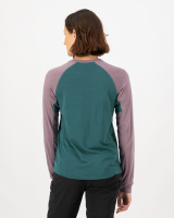 Mons Royale Tarn Merino Long Sleeve, Abyss / Mauve, Grösse XL